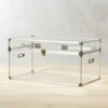Mod Large Clear Acrylic Locker Trunk -Nesto Store ModLockerLgSHF17