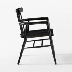 Modernist Wood Dining Armchair Model 1532 -Nesto Store ModernistMd1532DngChairSDSSF21