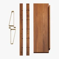 Walnut Modular Single Shelf 88" -Nesto Store ModularPiecesGroupF18 2