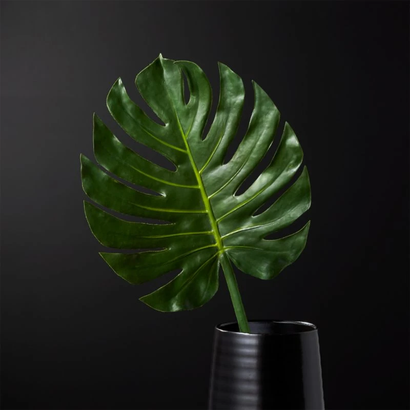 Faux Monstera Leaf 41" 3 Faux Monstera Leaf 41"
