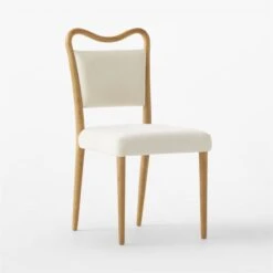 Monte Ivory Upholstered Dining Chair -Nesto Store MonteCrvdBkDnngChairBrn3QSSS23