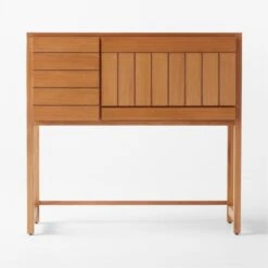 Monte Nido Oak Wood Secretary Desk -Nesto Store MonteNidoDeskSOSSS22