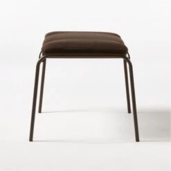 Navene Bronze Outdoor Ottoman -Nesto Store NaveneBronzeOttomanSDSSS21