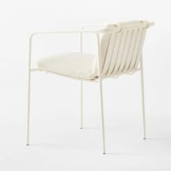 Navene Ivory Outdoor Dining Armchair Set Of 4 -Nesto Store NaveneIvyDiningChair3QBSSS23