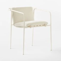 Navene Ivory Outdoor Dining Armchair Set Of 4 -Nesto Store NaveneIvyDiningChair3QSSS23