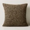 Nazare Brown Throw Pillow With Down-Alternative Insert 23'' -Nesto Store NazareBrownPillow23inSHS23