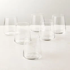 Neat Double Old-Fashioned Glass Set Of 6