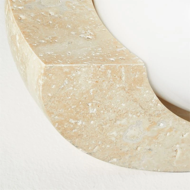 Neptune Travertine Wall Sconce Light 5 Neptune Travertine Wall Sconce Light - Image 3
