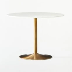 Odyssey Brass Dining Table -Nesto Store OdysseyBrsNWhtDnngTblIISOSSS21