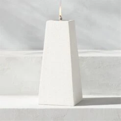 Olli Terrazzo White Outdoor Oil Lamp Small -Nesto Store OlliTerrazzoOilLampSmAVSHS23