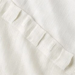White Linen Openweave Window Curtain Panel 48''x84'' 11 White Linen Openweave Window Curtain Panel 48''x84'' -Nesto Store OpnwvWhtLn96CurtainPnlAV3SHS23