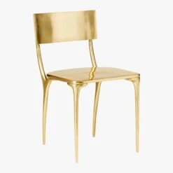 Oro Gold Outdoor Dining Chair -Nesto Store OroGoldDiningChair3QFS19