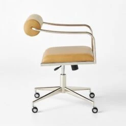 Orsen Saddle Leather Office Chair -Nesto Store OrsenSddlLthrOfficeChrSDSSF22