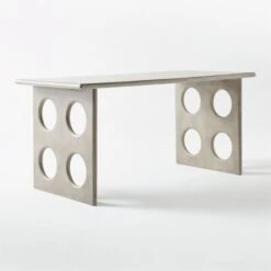 Otto Grey Concrete Desk 11 Otto Grey Concrete Desk -Nesto Store OttoGreyConcreteDesk3QSSS21