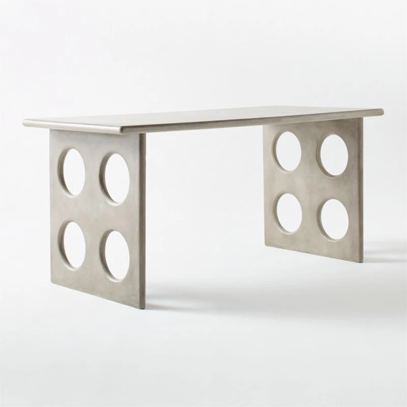 Otto Grey Concrete Desk 6 Otto Grey Concrete Desk - Image 4