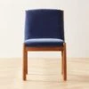 Paglia Blue Velvet Dining Chair -Nesto Store PagliaBlueVlvtDiningChrSHS23