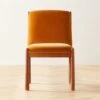 Paglia Rust Orange Velvet Dining Chair -Nesto Store PagliaRustVlvtDiningChrSHS23