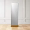 Palisade Frameless Brass Floor Length Mirror 26"x66" -Nesto Store PalisadeBrassFloorMirrorSHS20