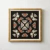 'Papillion' Framed Giclee Art Print 24"x24" -Nesto Store Papillion24x24inSHS22