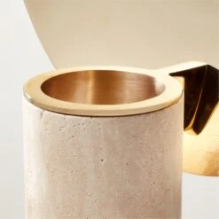 Parade Reflect Travertine Vase 10 Parade Reflect Travertine Vase -Nesto Store ParadeReflectVaseAV2SHS23