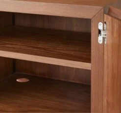 Paraggi Walnut Wood Credenza 22 Paraggi Walnut Wood Credenza -Nesto Store ParaggiWalnutOffcCrdnzAVSSF22