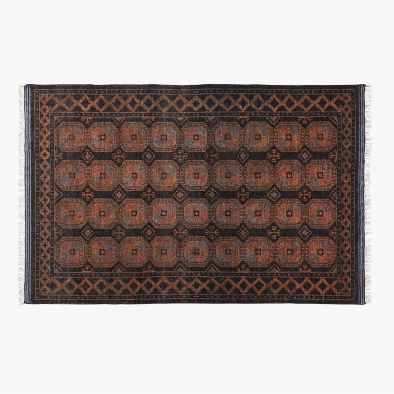 Pascala Morroccan Hand-Knotted Black Wool Area Rug 5'x8' 3 Pascala Morroccan Hand-Knotted Black Wool Area Rug 5'x8'