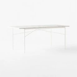 Pavilion Ivory Metal Outdoor Dining Table With Marble Top Model 6141 12 Pavilion Ivory Metal Outdoor Dining Table With Marble Top Model 6141 -Nesto Store Pavilion6141IvDnTbWMbTp3QSSS23