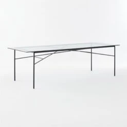 Large Pavilion Glass Outdoor Dining Table Model 6142 -Nesto Store Pavilion6142LgGlssDnngTbl3QSSS21