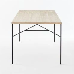 Large Pavilion Travertine Outdoor Dining Table Model 6142 11 Large Pavilion Travertine Outdoor Dining Table Model 6142 -Nesto Store Pavilion6142LgTrvtDngTblSDSSS21