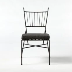 Pavilion Dining Chair With Grey Sunbrella ® Cushion Model 6350 Set Of 2 -Nesto Store Pavilion6150GrArmlssDnChSOSSS21