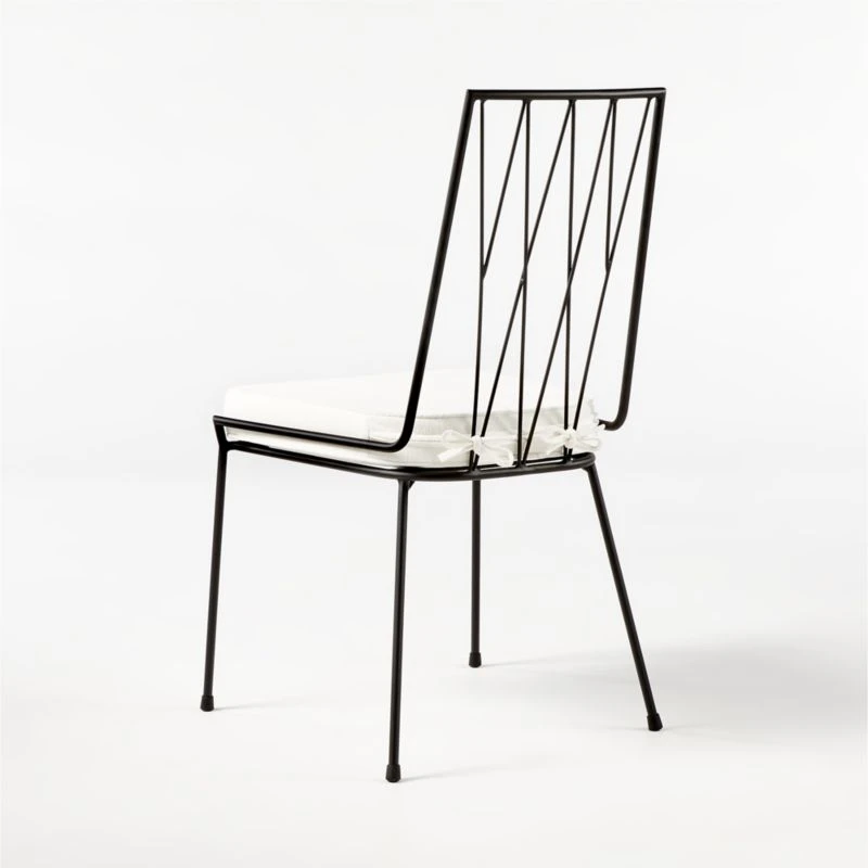 Pavilion Dining Chair With Ivory Sunbrella ® Cushion Model 6150 Set Of 4 7 Pavilion Dining Chair With Ivory Sunbrella ® Cushion Model 6150 Set Of 4 - Image 5