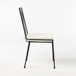 Pavilion Dining Chair With Ivory Sunbrella ® Cushion Model 6150 Set Of 4 11 Pavilion Dining Chair With Ivory Sunbrella ® Cushion Model 6150 Set Of 4 -Nesto Store Pavilion6350IvArmlssDnChSDSSS21 2