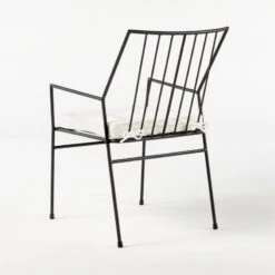 Pavilion Dining Armchair With Ivory Sunbrella ® Cushion Model 6470 Set Of 2 -Nesto Store Pavilion6470IvyDiningChr3QBSSS21 1