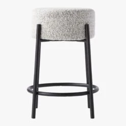 Peg Upholstered Counter Stool Set Of 2 -Nesto Store Peg24inCounterStoolSOS20