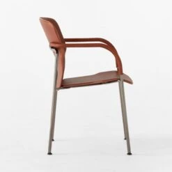 Pesaro Russett Leather Dining Armchair 11 Pesaro Russett Leather Dining Armchair -Nesto Store PesaroRussettChairSDSSF22