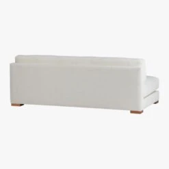 Piazza Sofa With White Oak Legs -Nesto Store PiazzaSofaSnowBackS14