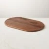 Piero Oval Walnut Serving Board -Nesto Store PieroOvalWoodServerSHF22