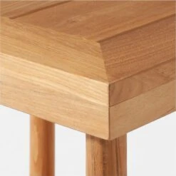 Pinet Teak Outdoor Side Table 15 Pinet Teak Outdoor Side Table -Nesto Store PinetTeakSideTableAV2SSS23