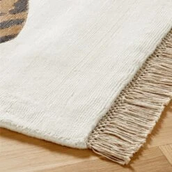 Pitone Handloomed Viscose Ivory Snake Area Rug 9'x12' -Nesto Store PitoneHdldVscsIvryRug8x10AVSHF22