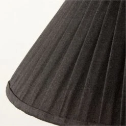 Pogo Polished Nickel And Black Cane Table Lamp -Nesto Store PogoBlackCaneTableLampAV3SHF22