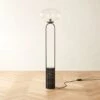 Polo Black Marble Floor Lamp -Nesto Store PoloBlkMrblFloorLampSHF22