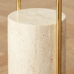 Polo Travertine Floor Lamp -Nesto Store PoloTrvrtnFloorLampAVSHF23