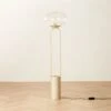 Polo Travertine Floor Lamp -Nesto Store PoloTrvrtnFloorLampSHF23