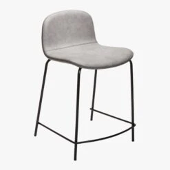 Primitivo Grey Counter Stool -Nesto Store PrimitivoCntrStl24inGry3QBS18