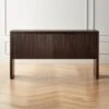 Prism Dark Wood Credenza -Nesto Store PrismWoodCredenzaSHF21