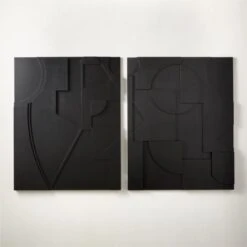 Racco II Wall Decor 40"x50" -Nesto Store RaccoWallArtS2SHF22 1