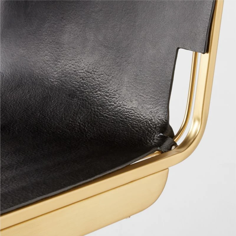 Rake Black Counter Stool Set Of 2 10 Rake Black Counter Stool Set Of 2 - Image 8