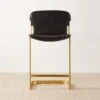 Rake Black Counter Stool Set Of 2 -Nesto Store RakeBrassCntrStoolSHS23