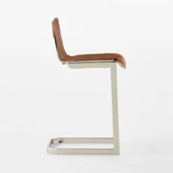Rake Brown Leather Counter Stool -Nesto Store RakeSaddleCounterStoolSDSSS23