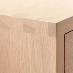 Ranch Oak Nightstand With Drawer -Nesto Store RanchNightstandAVSSS22